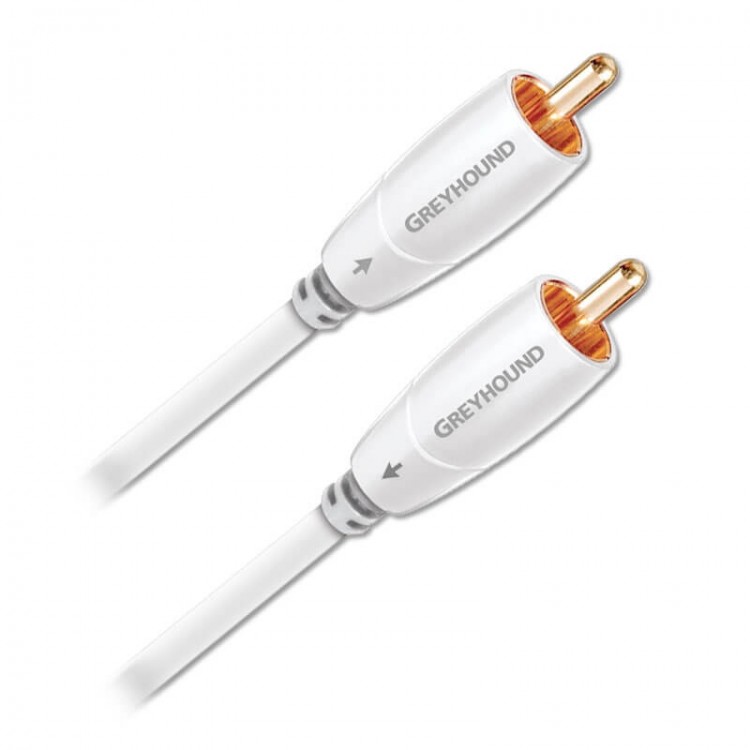 Кабель сабвуферный AudioQuest Greyhound White PVC 5m 1